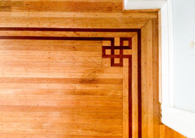Wood Floor Inlay
