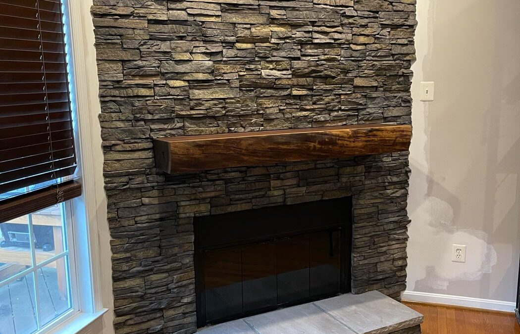 Custom Fireplace and Mantle Work